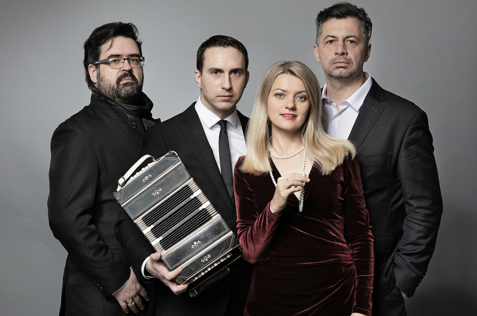 "Jiddisch tango". Konsert med Olga Mieleszczuk og Bandet Tango Attack